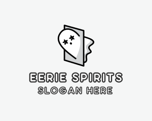 Spooky Ghost Spirit logo design