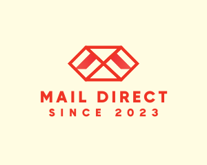 Envelope Mail Letter M logo