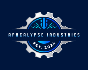 Industrial Mechanical Laser logo design