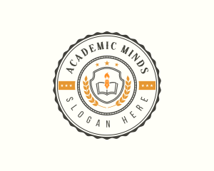 Academic University Badge logo design