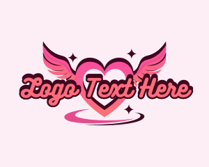 Heart Wings Orbit Logo