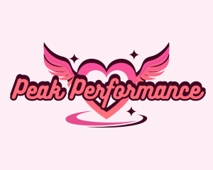 Heart Wings Orbit Logo