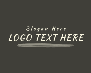 Script Style Business logo