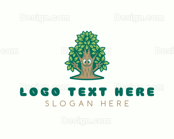 Environmental Garden Landscaping Logo