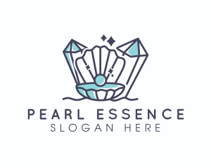 Crystal Clam Pearl logo