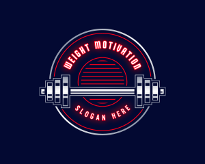 Barbell Fitness Weight Lifting logo