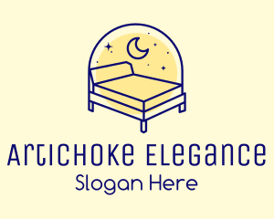 Starry Night Bed logo design