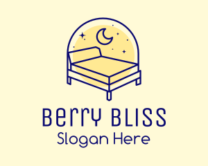 Starry Night Bed logo design