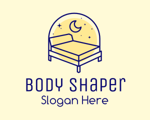 Starry Night Bed logo design