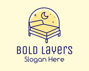 Starry Night Bed logo design