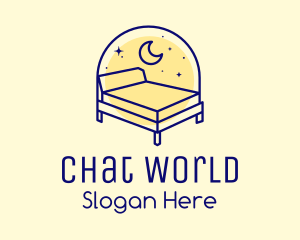 Starry Night Bed logo design