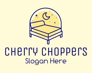 Starry Night Bed logo design