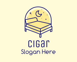 Starry Night Bed logo design