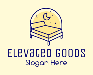 Starry Night Bed logo design