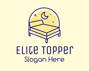 Starry Night Bed logo design