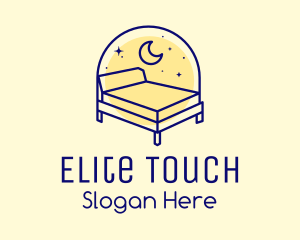 Starry Night Bed logo design