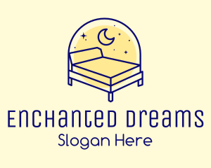 Starry Night Bed logo design