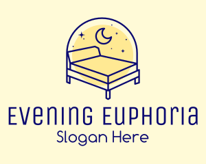 Starry Night Bed logo design