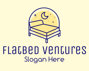 Starry Night Bed logo design