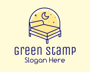 Starry Night Bed logo design