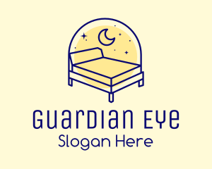 Starry Night Bed logo design