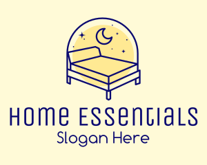 Starry Night Bed logo design