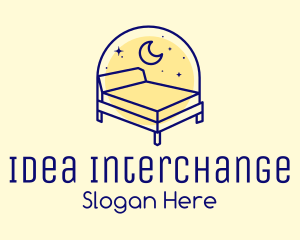 Starry Night Bed logo design