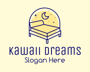 Starry Night Bed logo design