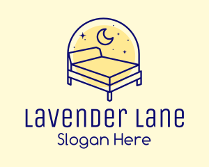 Starry Night Bed logo design