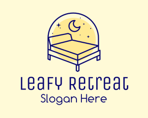 Starry Night Bed logo design