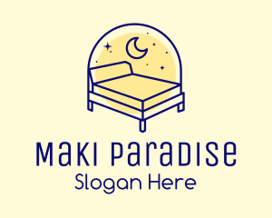 Starry Night Bed logo design