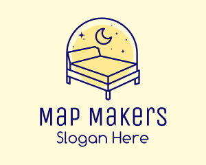 Starry Night Bed logo design