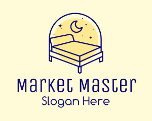 Starry Night Bed logo design