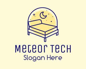 Starry Night Bed logo design