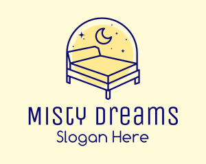 Starry Night Bed logo design