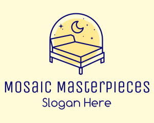 Starry Night Bed logo design