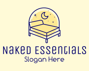 Starry Night Bed logo design