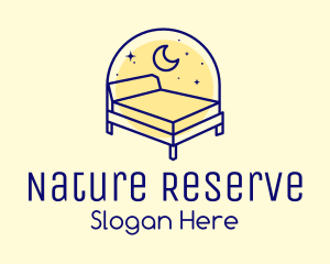 Starry Night Bed logo design