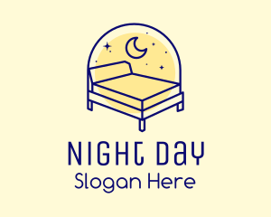 Starry Night Bed logo design