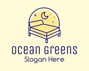 Starry Night Bed logo design