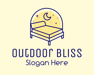 Starry Night Bed logo design