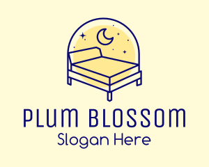 Starry Night Bed logo design