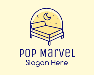 Starry Night Bed logo design