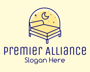 Starry Night Bed logo design