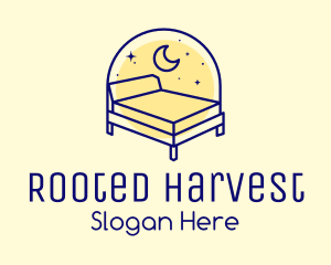 Starry Night Bed logo design