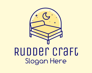 Starry Night Bed logo design