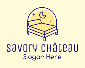 Starry Night Bed logo design