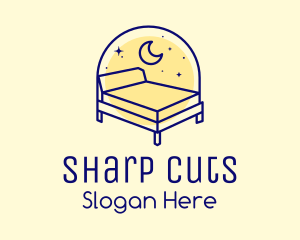 Starry Night Bed logo design