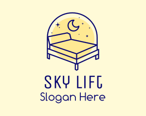 Starry Night Bed logo design