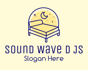 Starry Night Bed logo design